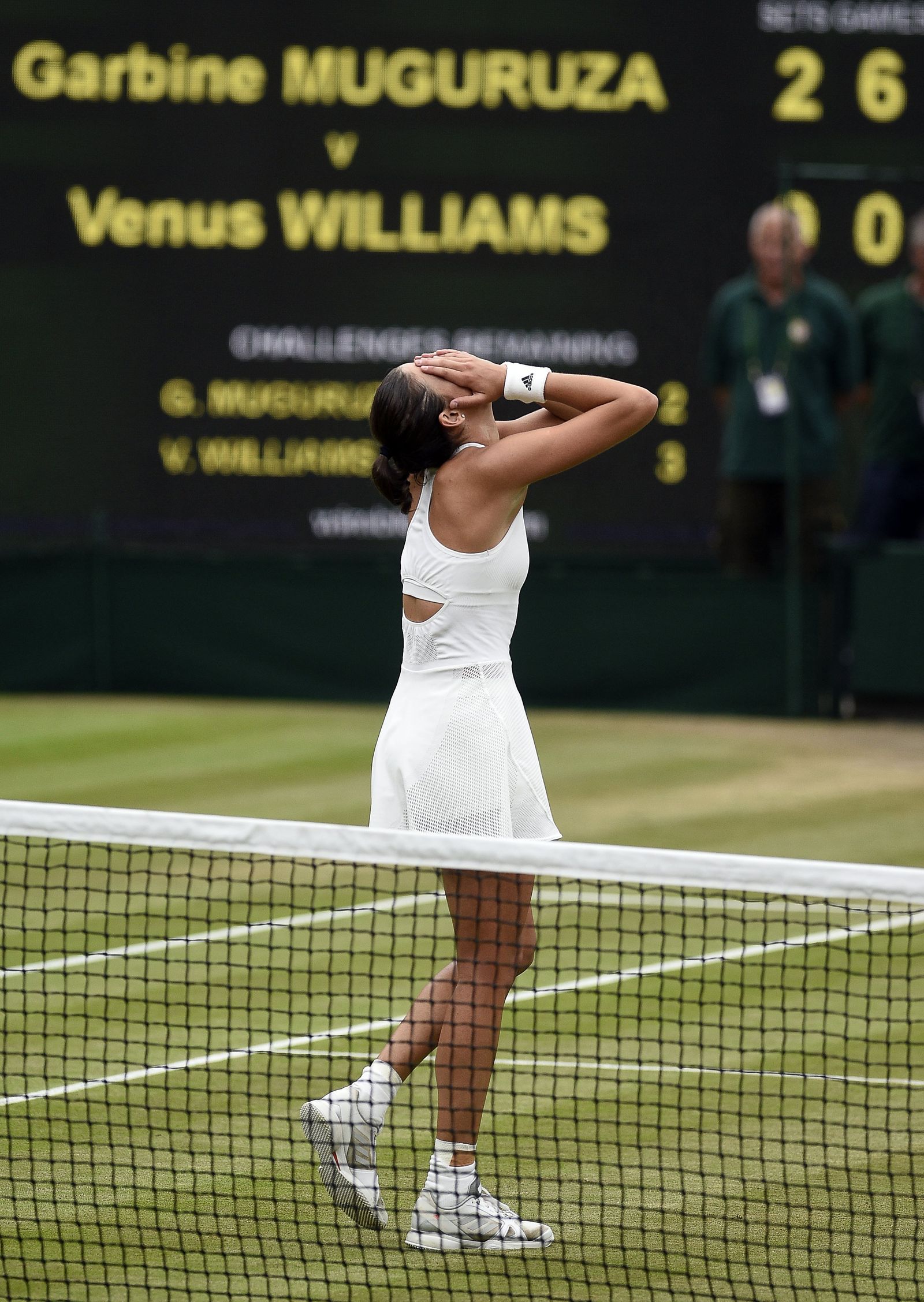 Las imágenes de la final Muguruza-Venus Williams de WImbledon