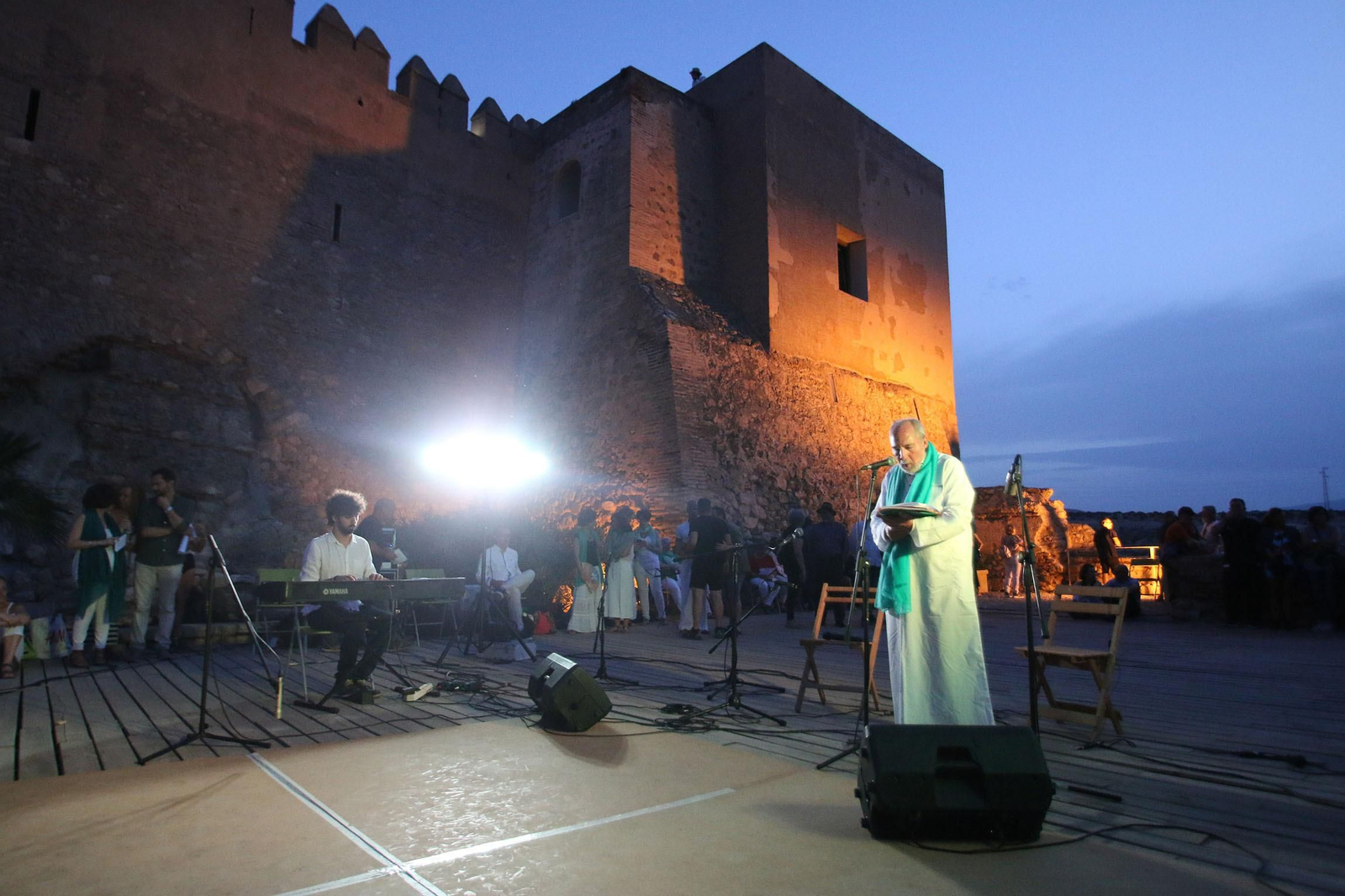 Las imágenes del 'Amanecer en la Alcazaba'
