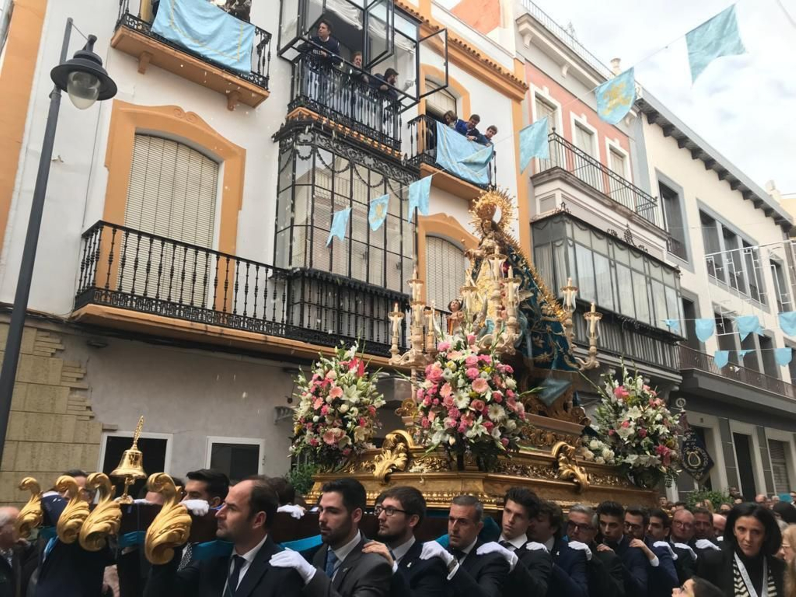 Procesión de la Purísima Concepción, en una imagen de archivo.