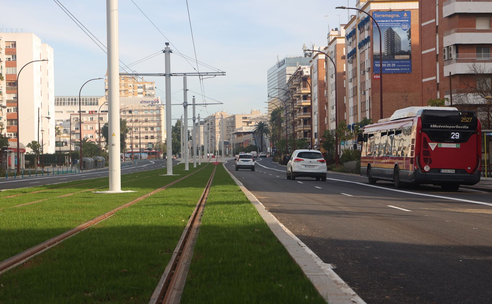 Apertura al tráfico de la Avda San Francisco Javier