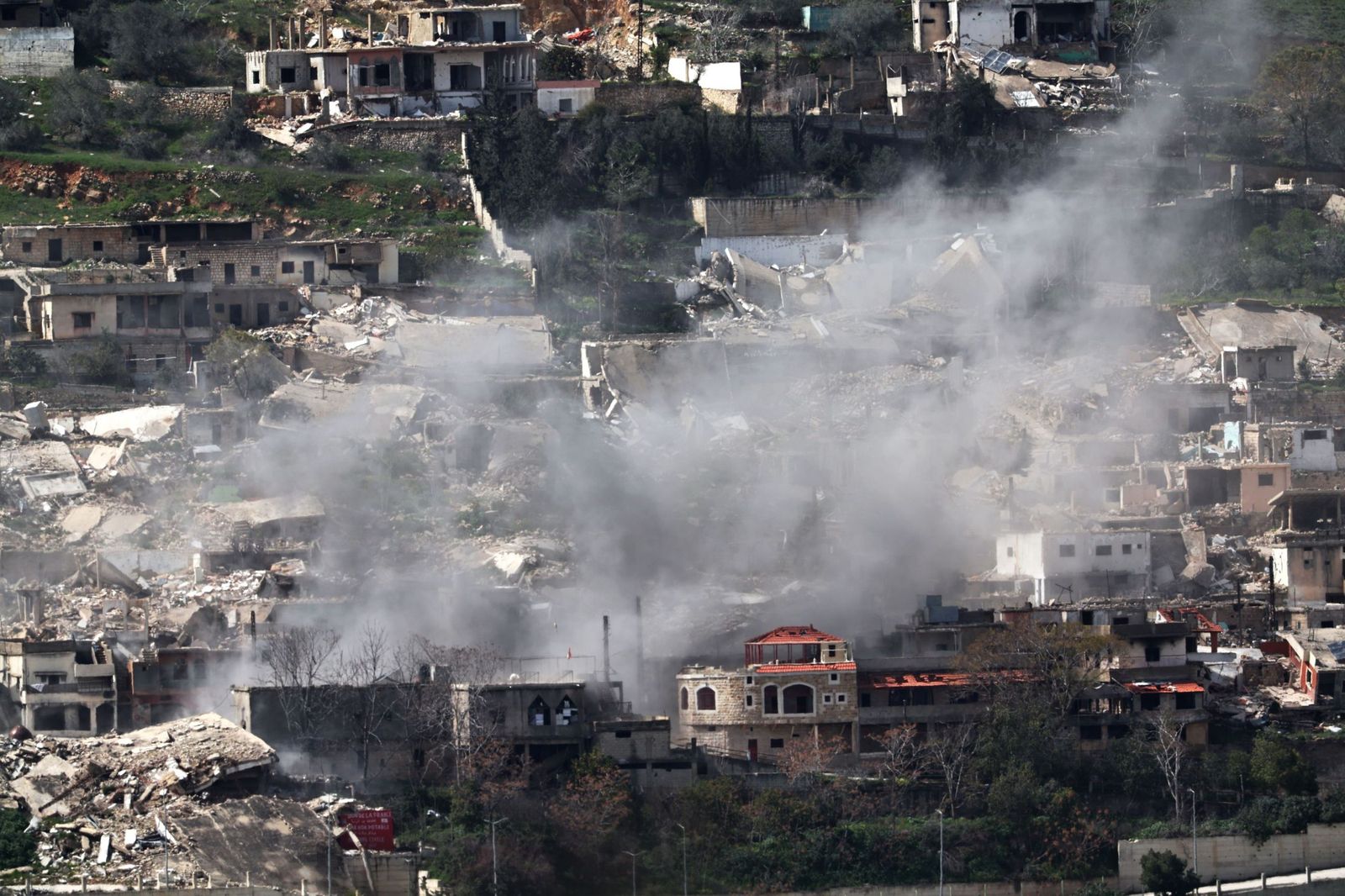 Galería Gráfica: Desolación, humo y destrucción en Líbano tras un agresivo ataque israelí