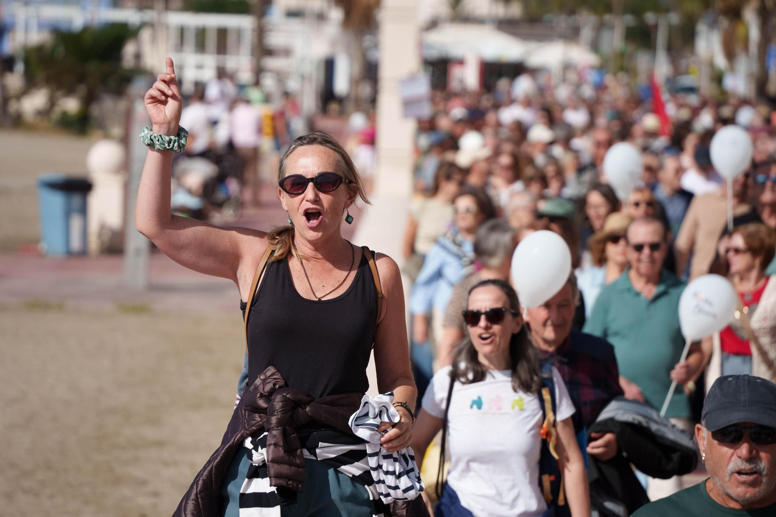 "La sanidad se defiende, gobierne quien gobierne", Almería se lanza a las calles por la sanidad pública