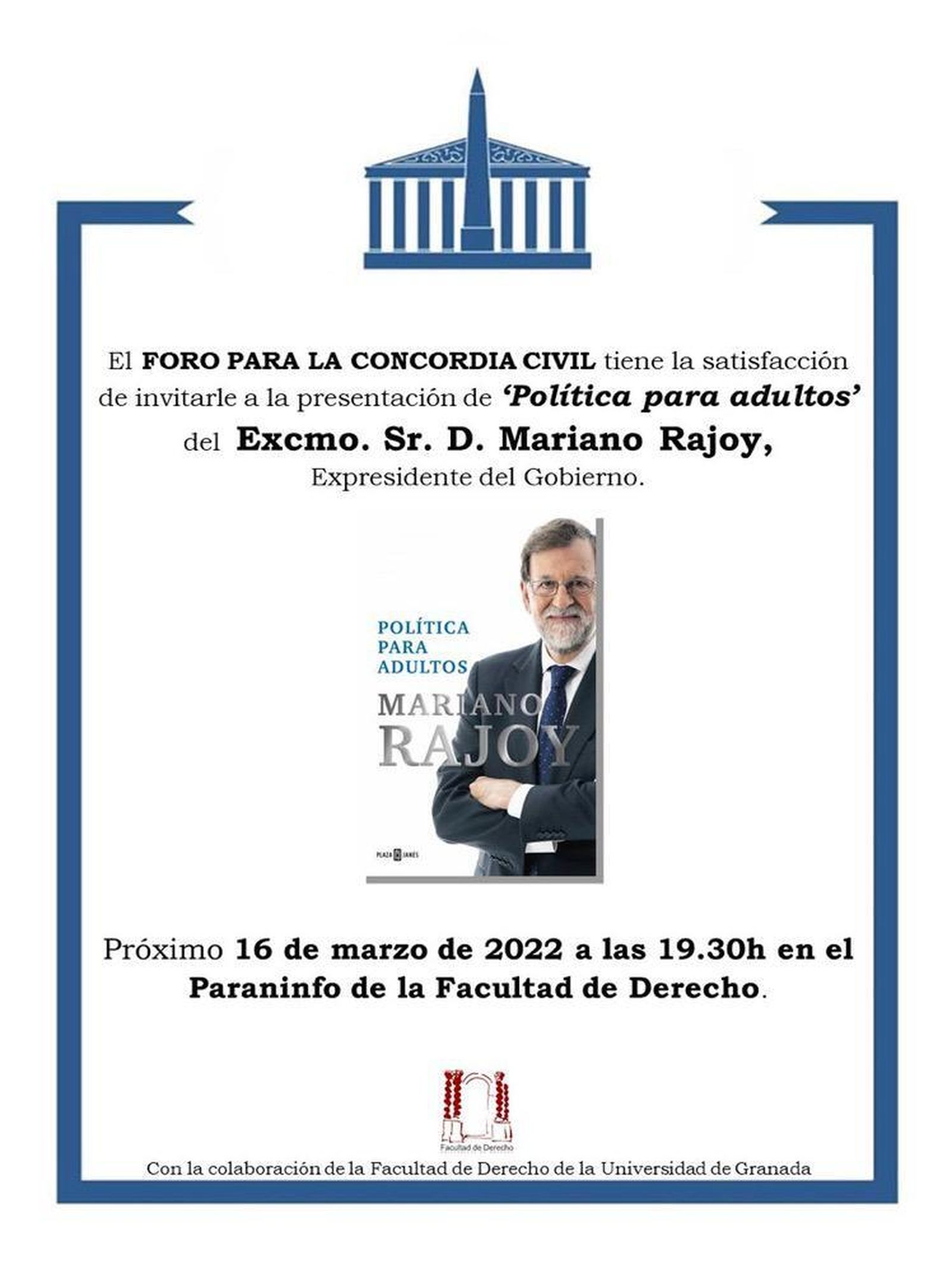 Política para adultos, de Marino Rajoy.