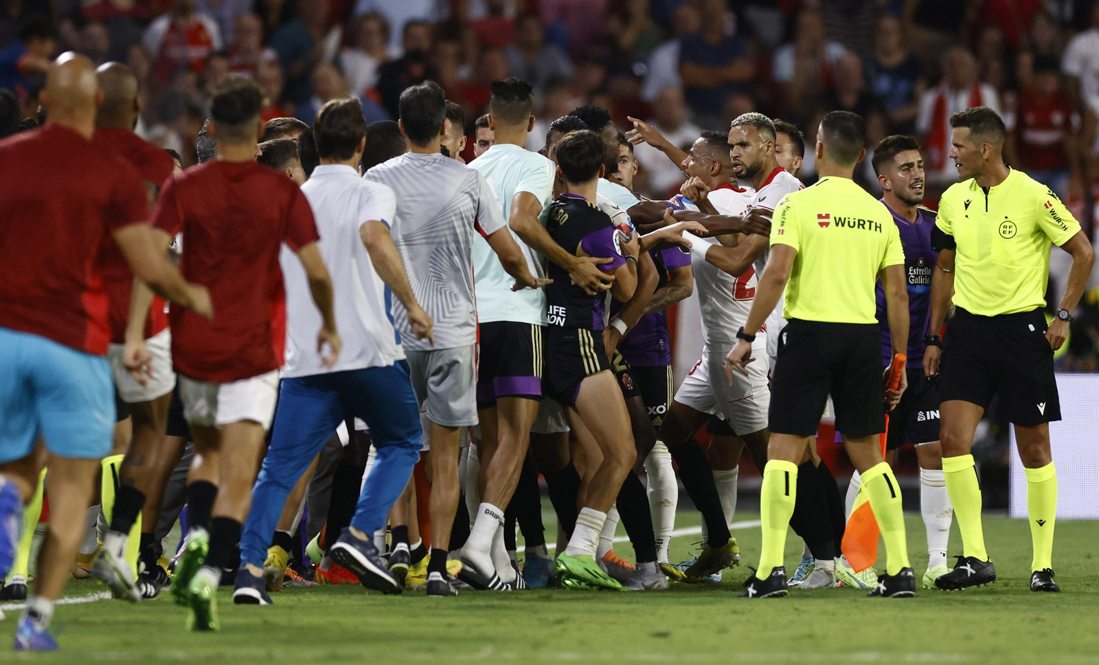 Las imágenes del Sevilla-Valladolid