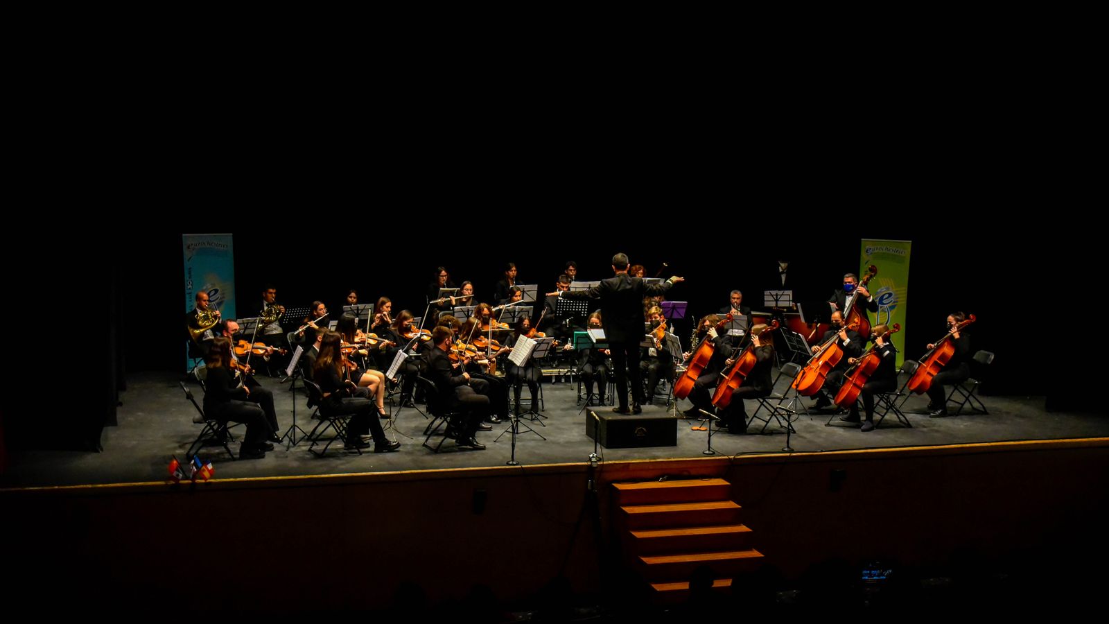 Las fotos del concierto de La Joven Orquesta Sinfónica de La Línea