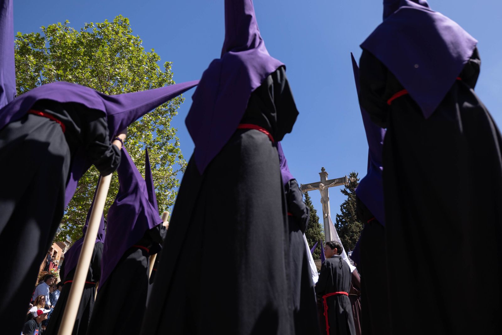 Las imágenes de un Viernes Santo en el Campo del Príncipe