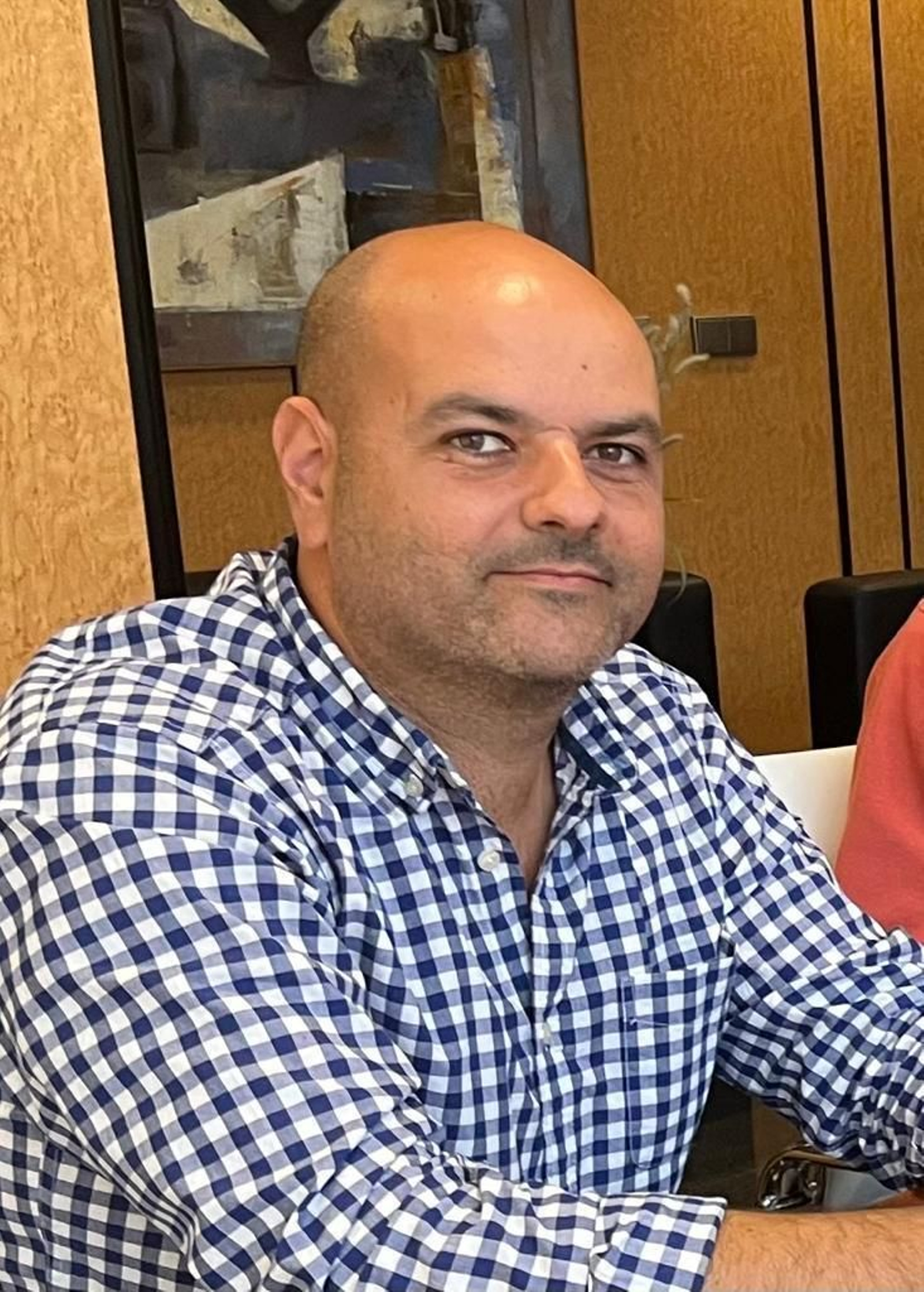 Diego Rodríguez, alcalde de Zalamea la Real.