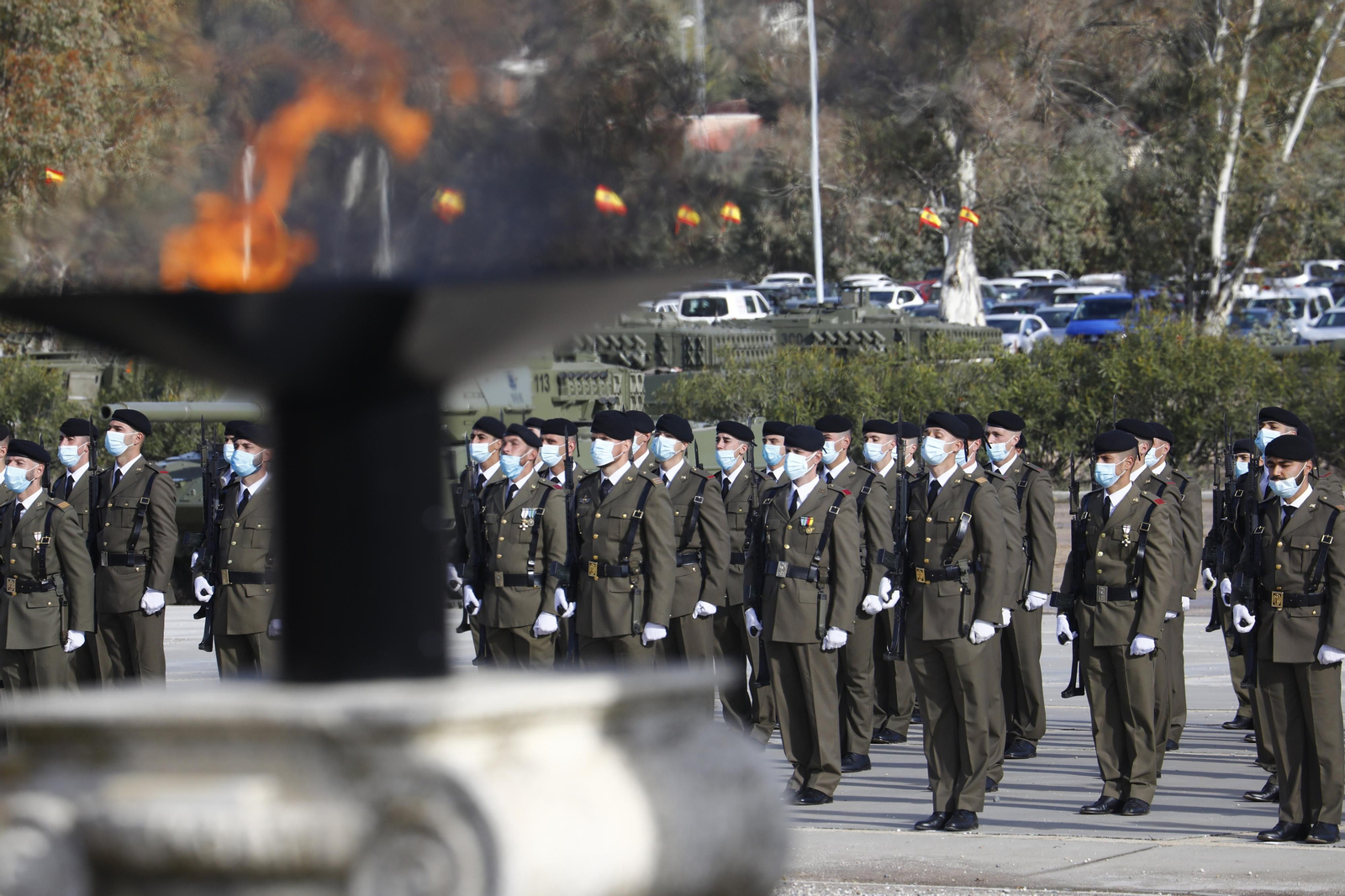 La Brigada X conmemora el día de la unidad y la festividad de la Inmaculada en Córdoba