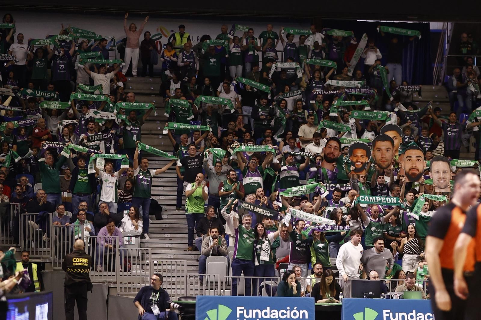 El Unicaja-San Pablo Burgos, en fotos
