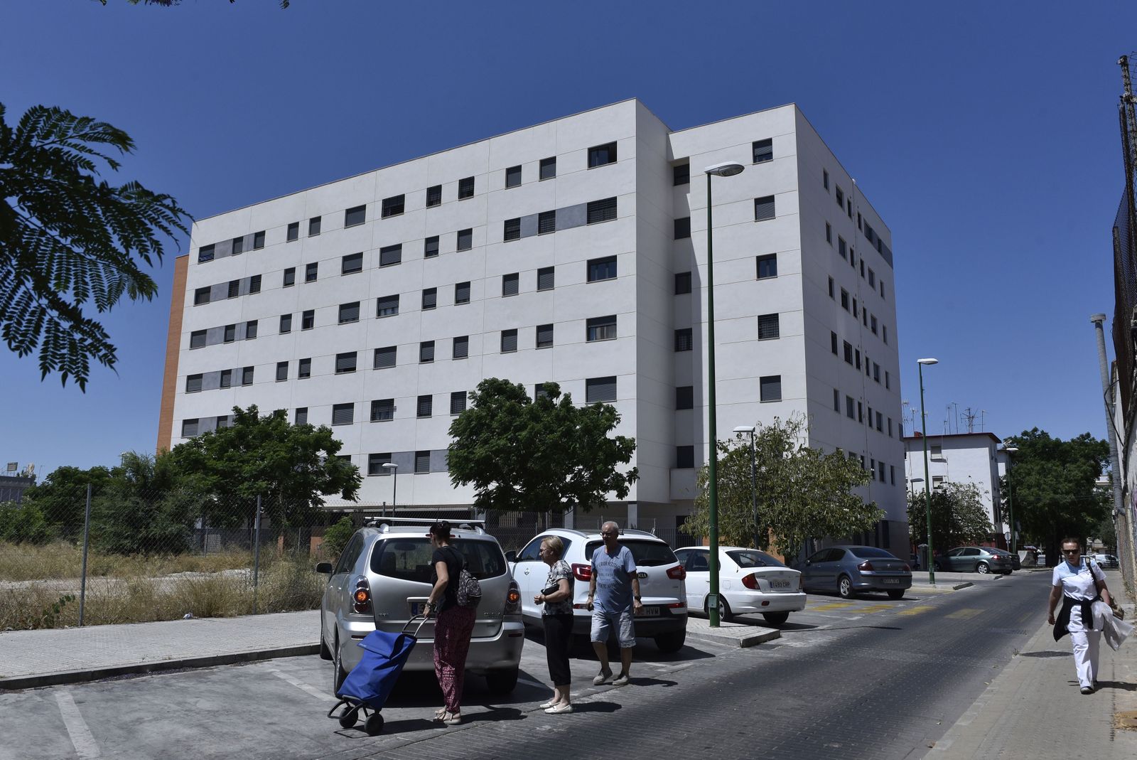 Bloque de viviendas promovido por Emvisesa.