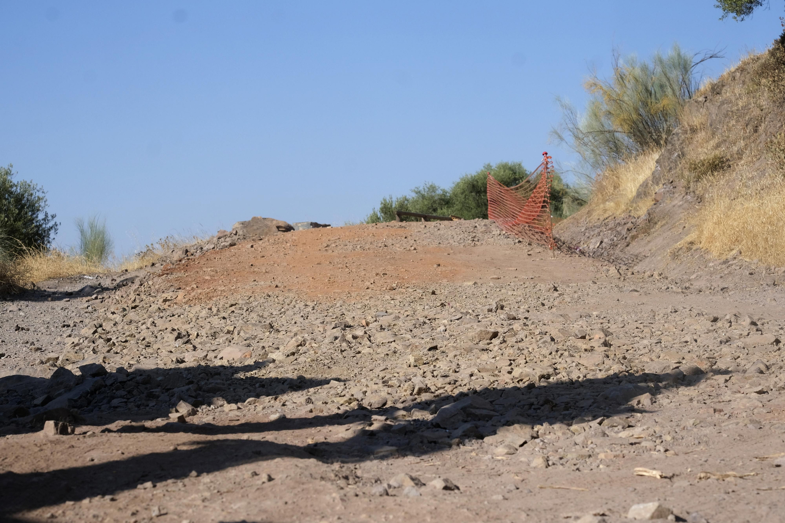 Así lucen las obras para mejorar la Cuesta del Reventón de Córdoba, en fotografías