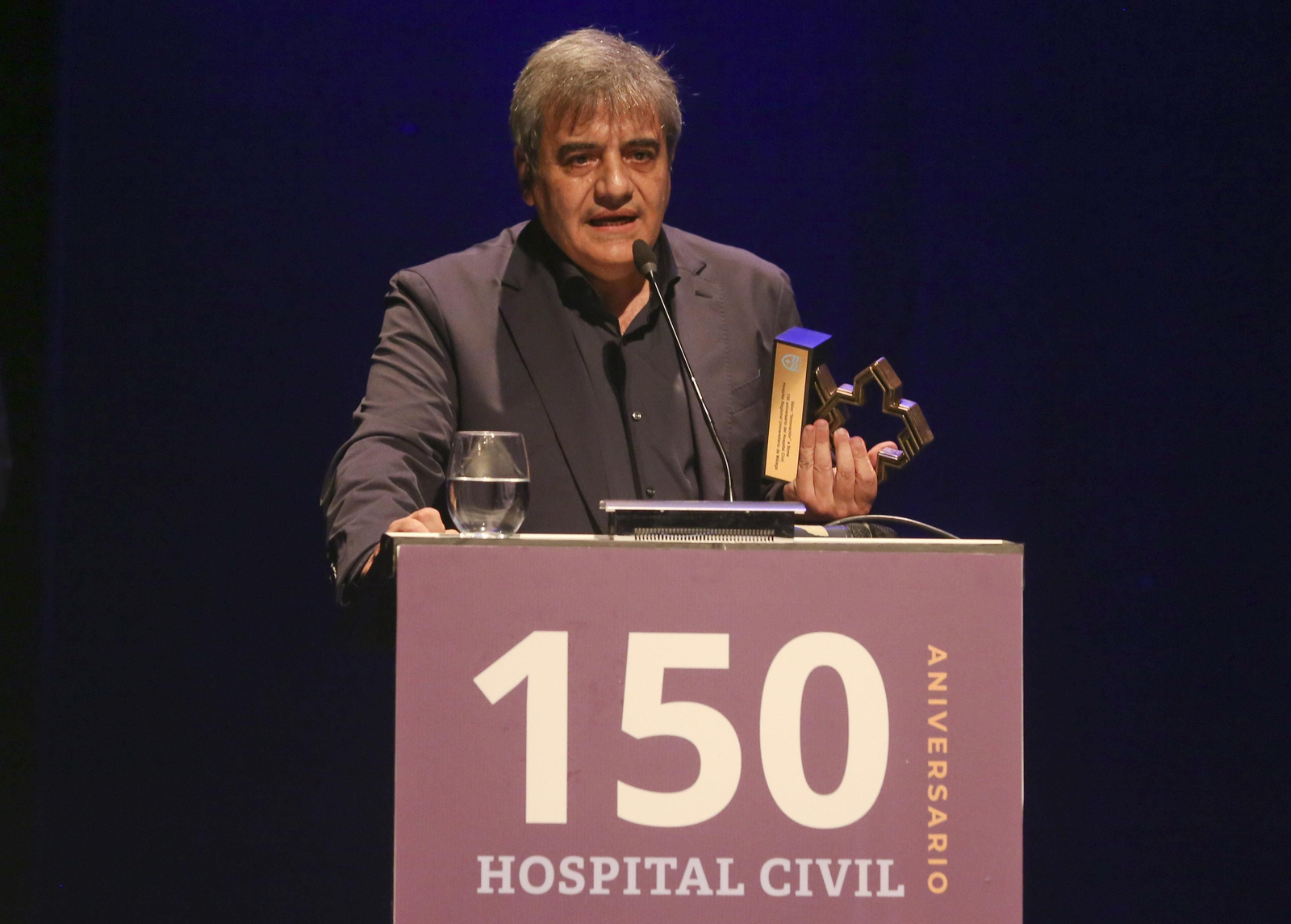 La imágenes de la celebración del 150 aniversario del Hospital Civil de Málaga
