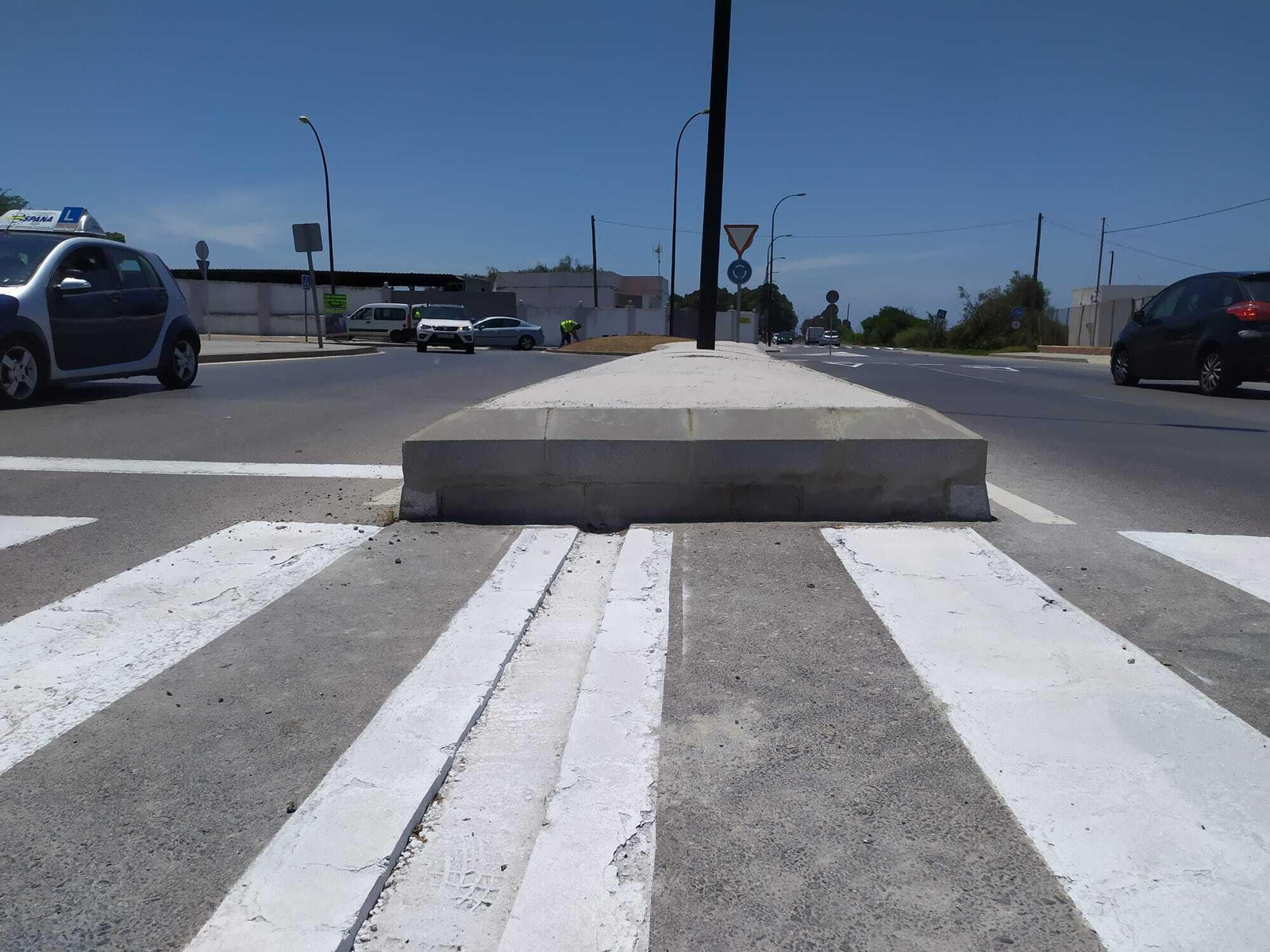 Mediana remodelada en Batería de La Ardila.