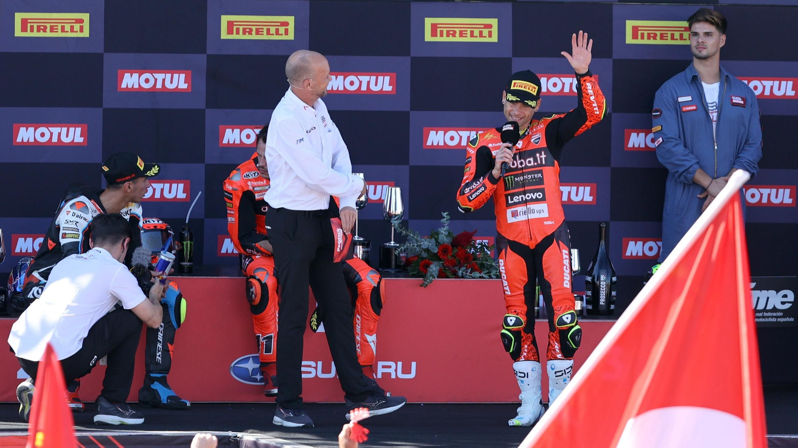 Imágenes del sábado en el Mundial de Superbikes en Jerez