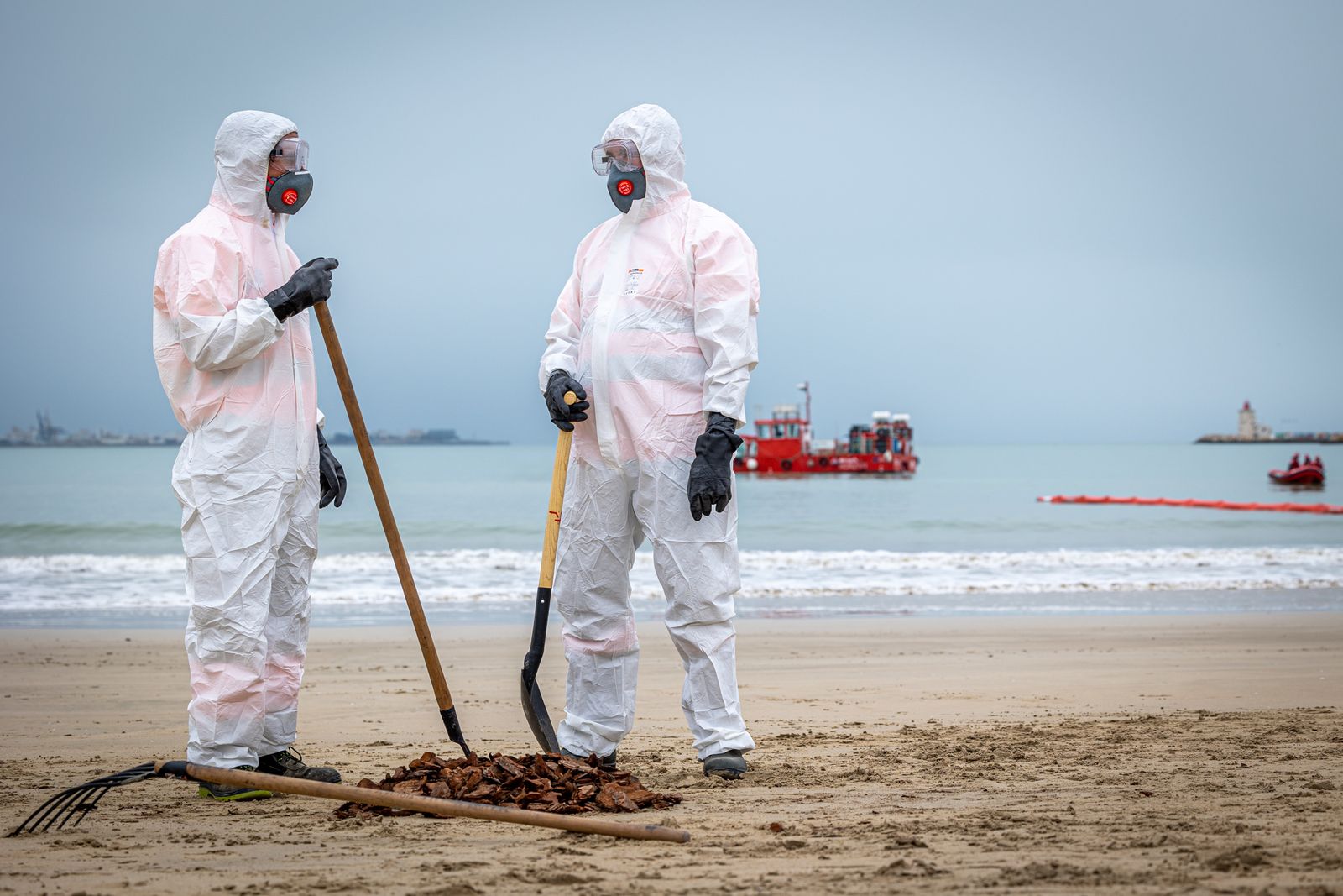 Imágenes del simulacro marítimo en en El Puerto