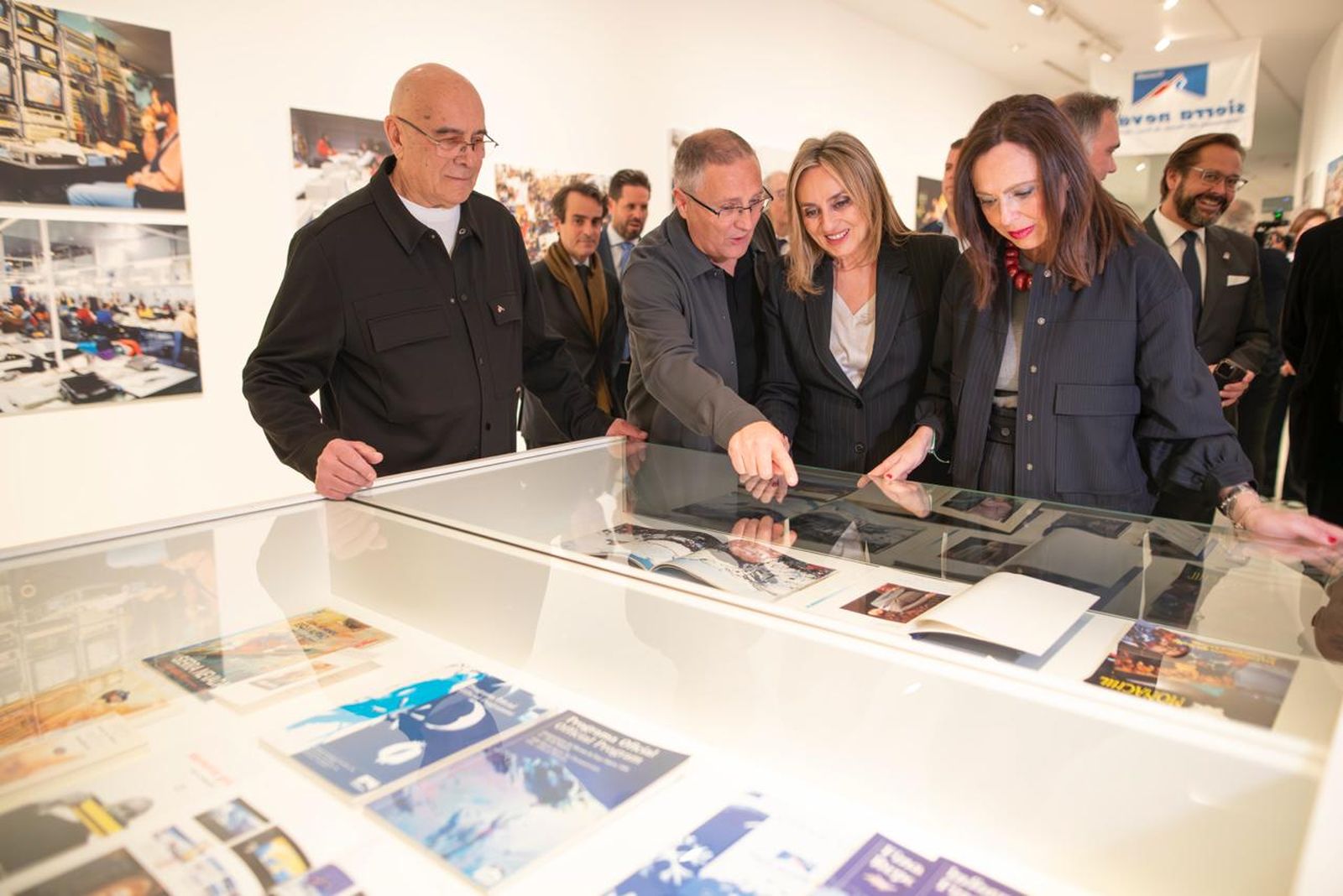 Fotos: la exposición del 30 aniversario de los Campeonatos del Mundo de Esquí Alpino en Granada