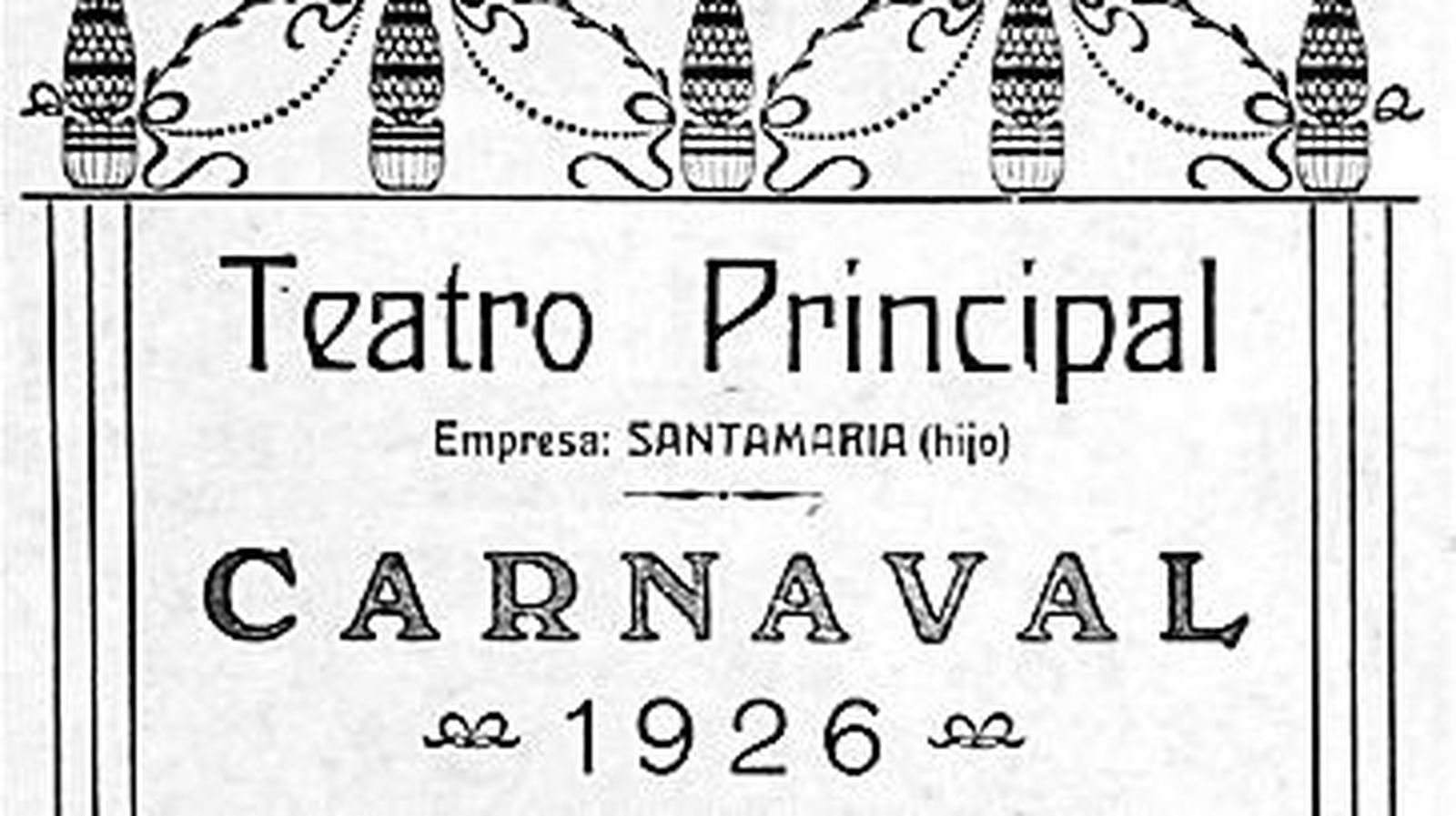 Baile de máscaras en el Teatro Principal