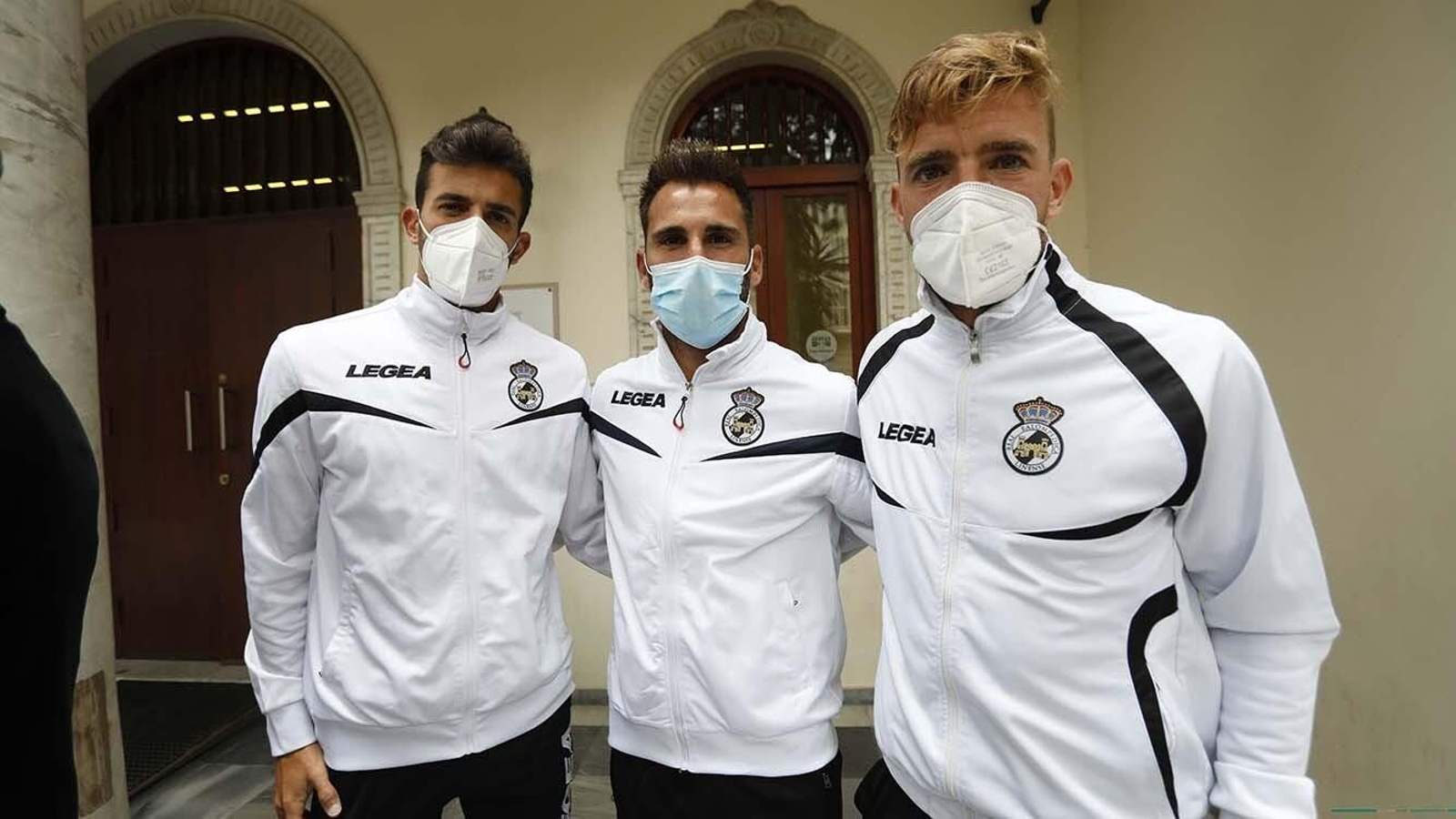 Las fotos de la recepción del Ayuntamiento de la Línea a la Balona  por su ascenso a Primera RFEF