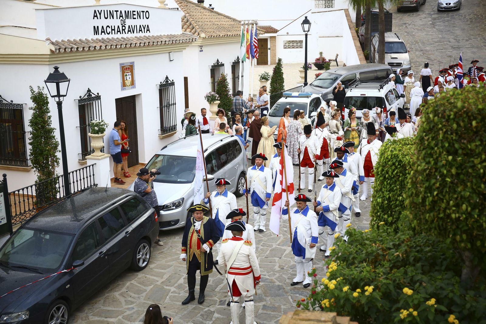 Las fotos de la Fiesta del 4 de julio y el homenaje a Bernardo de Gálvez en Macharaviaya
