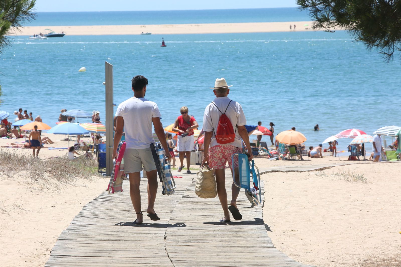 Nuevo Portil, una playa de Huelva que enamora