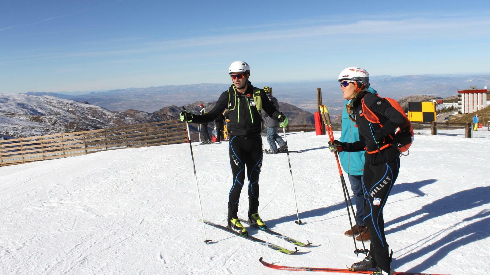 Esquí de montaña en Sierra Nevada