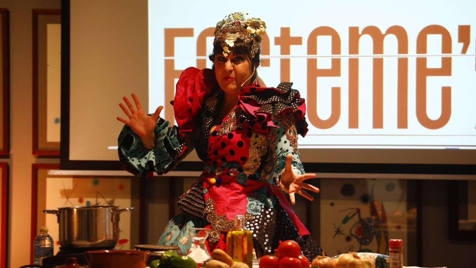 Muestra de una de las representaciones del Festeme.