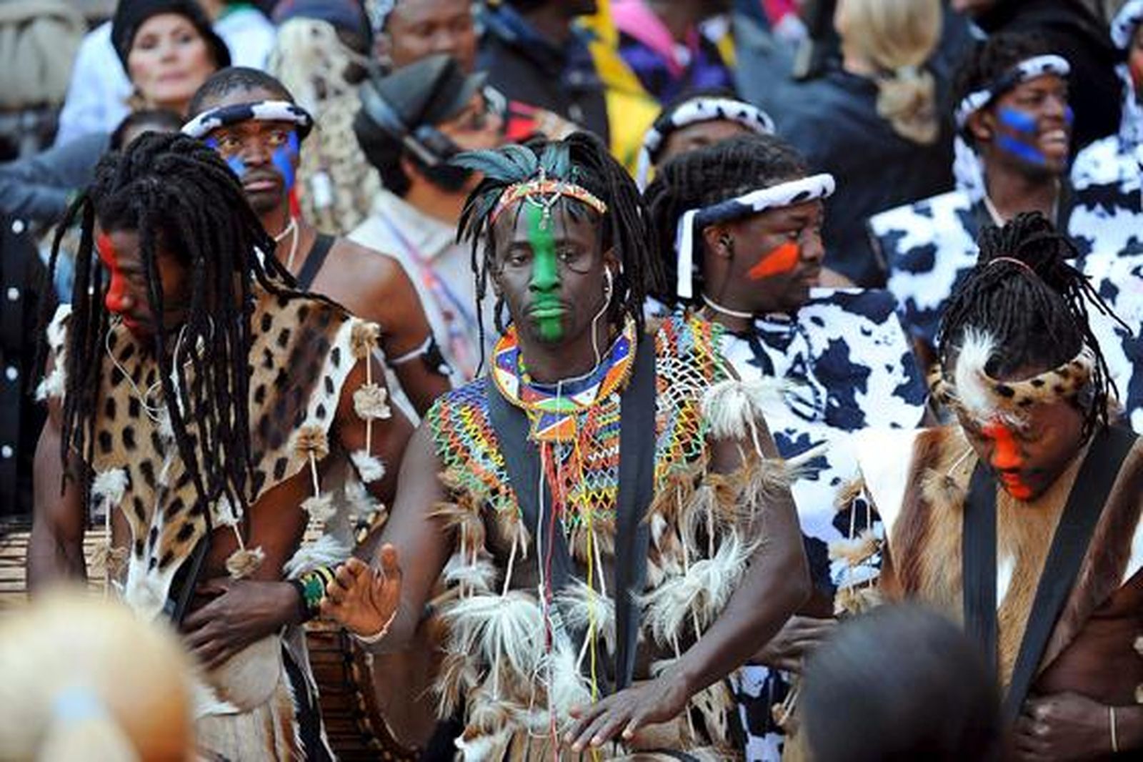 Una fiesta de música y color abre oficialmente el Mundial de Sudáfrica 2010.

Foto: Efe