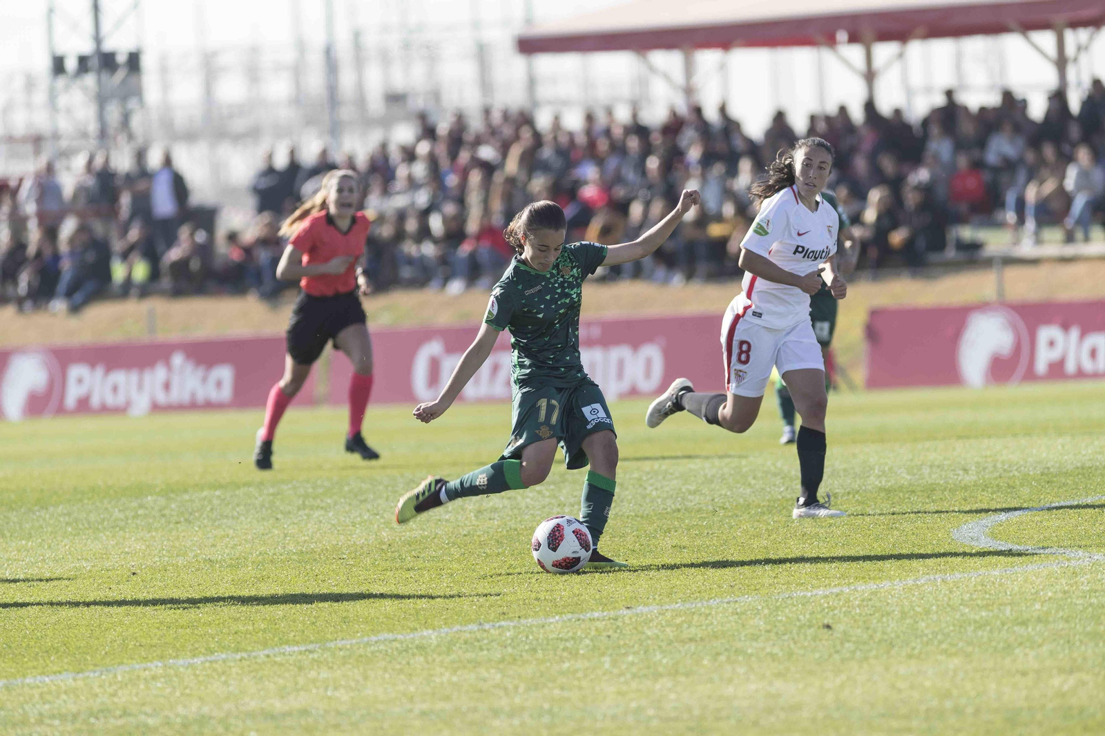 Las imágenes del derbi femenino Sevilla-Betis