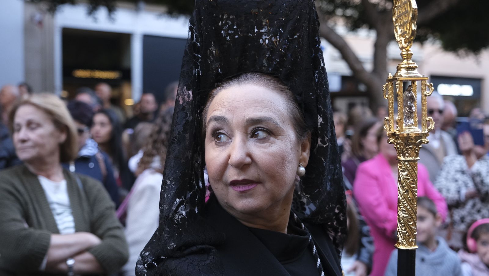 Procesión del Santo Entierro en Almería, en imágenes