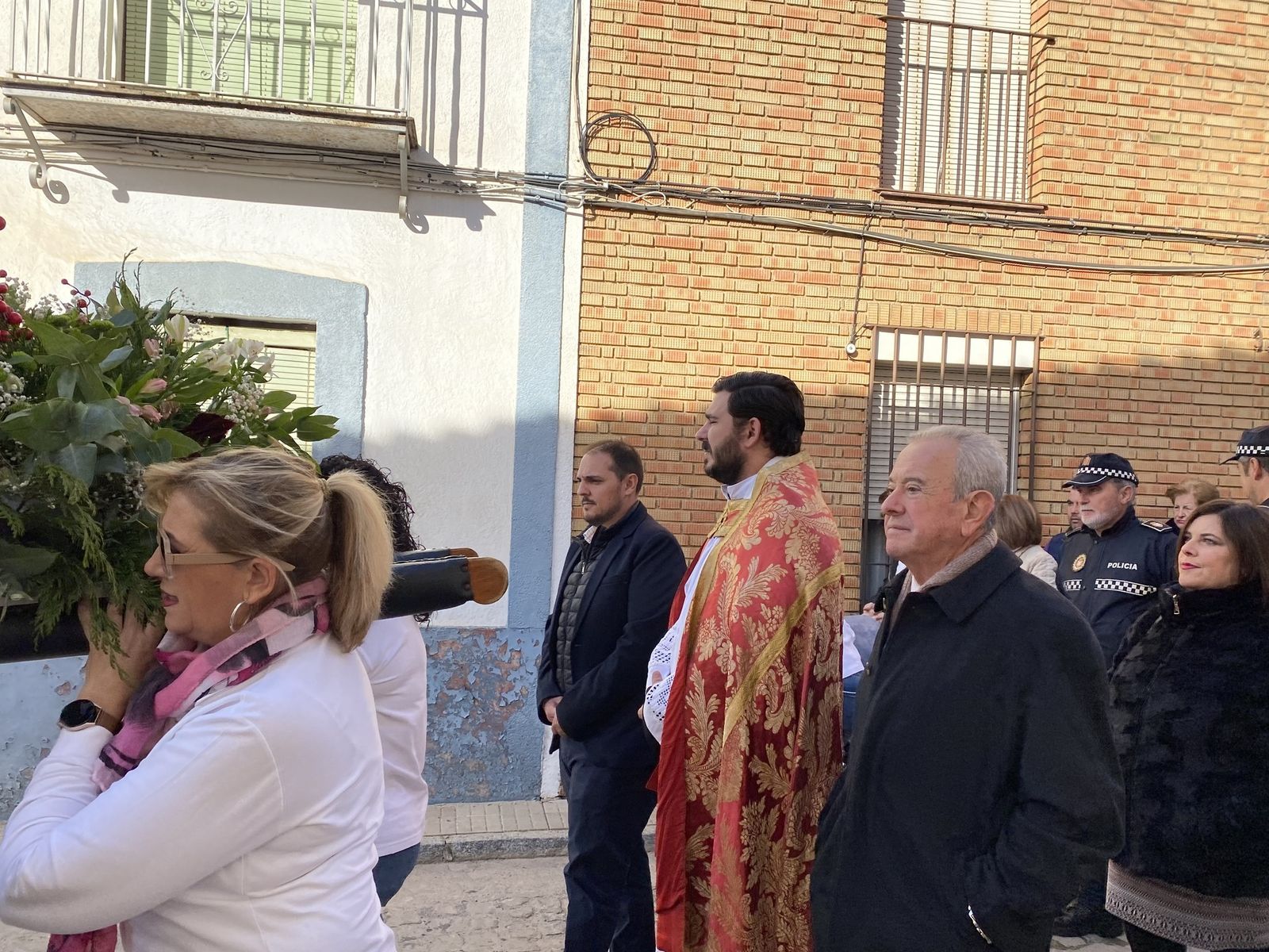 La procesión de San Andrés en Adamuz, en fotografías