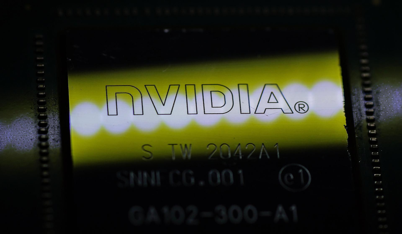Un chip de Nvidia.