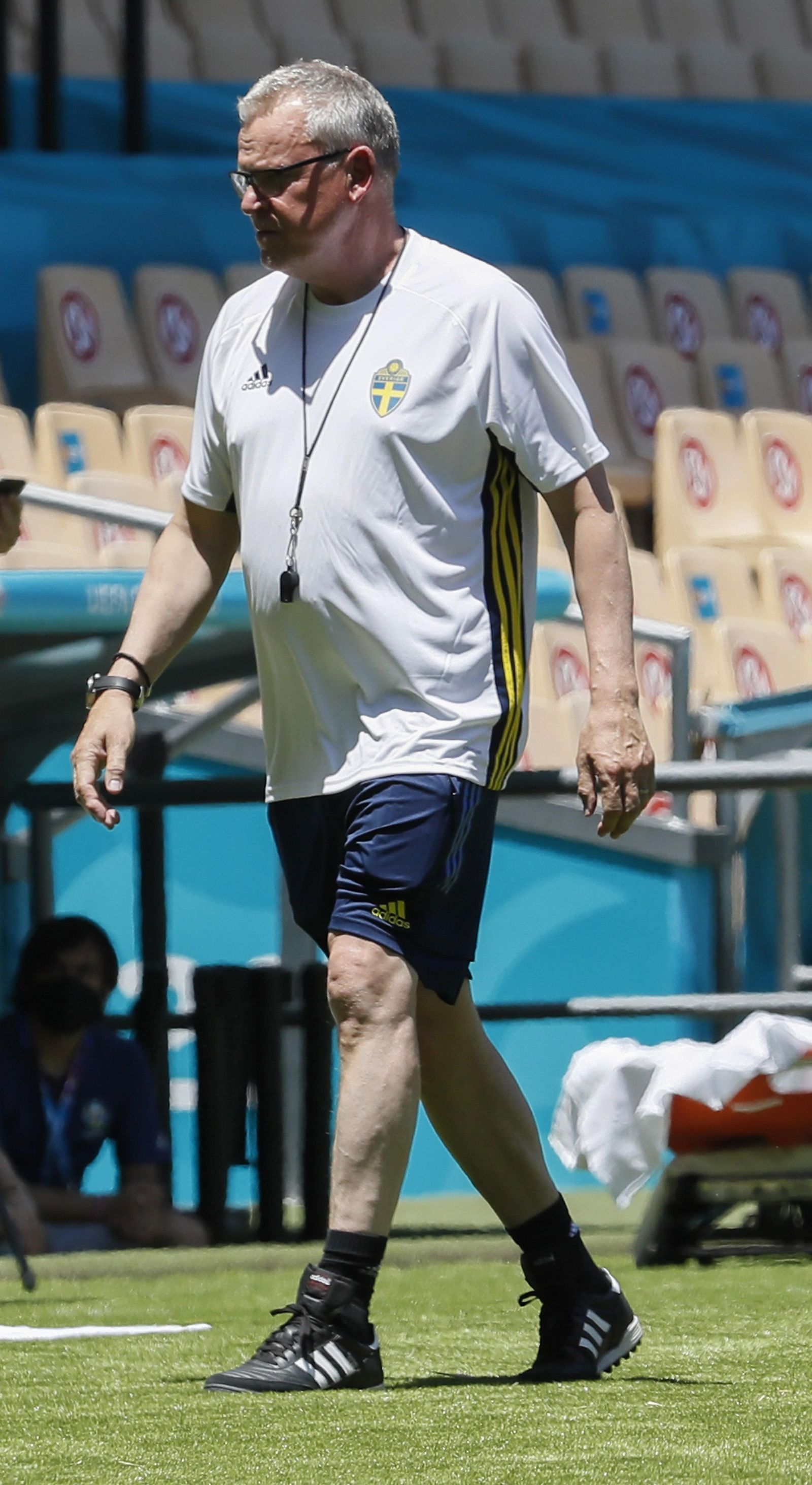 ¡Suecia entrena a las 14:30 en La Cartuja con 33 grados!