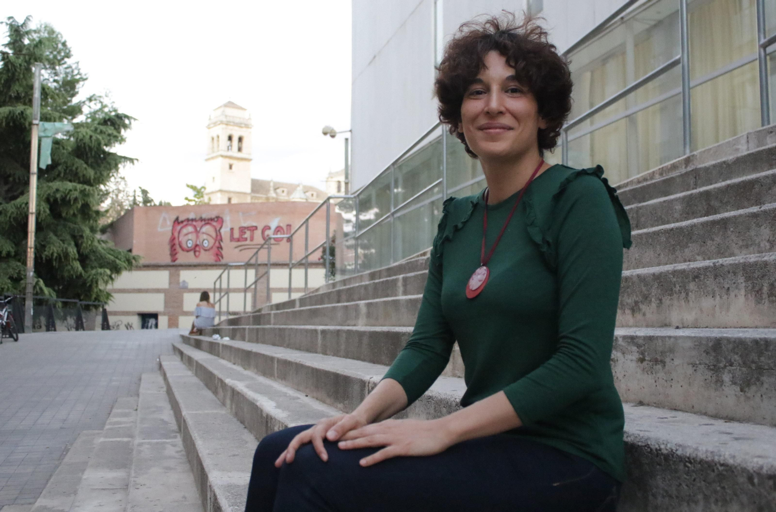 La escritora granadina Olalla Castra, en una imagen de archivo.