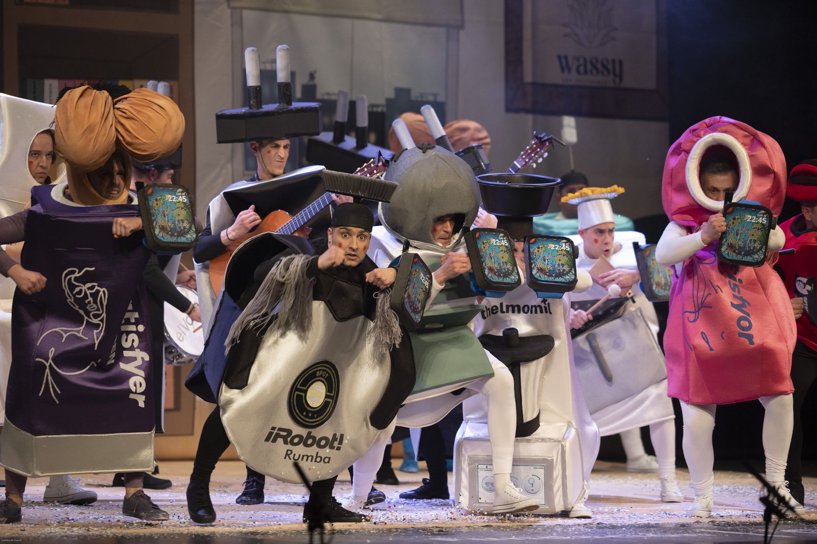 Chirigota 'El planeta de los litios'