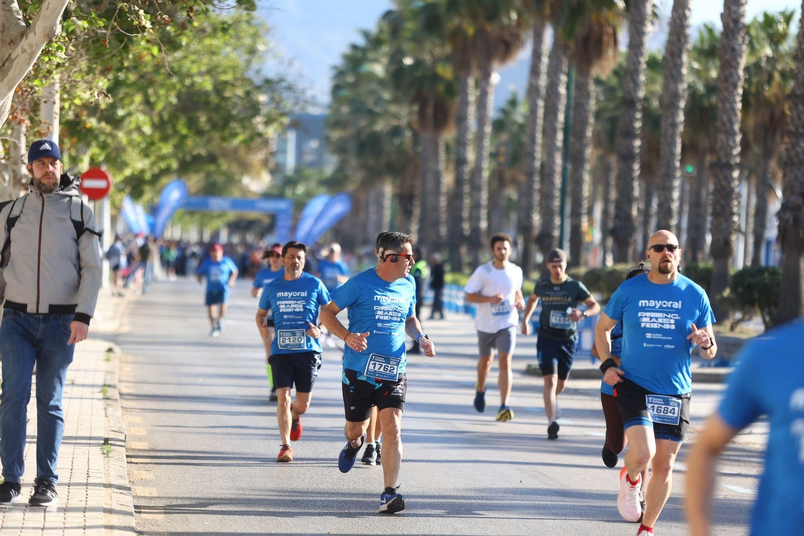 Las mejores fotos de la I Carrera Solidaria Mayoral de Málaga
