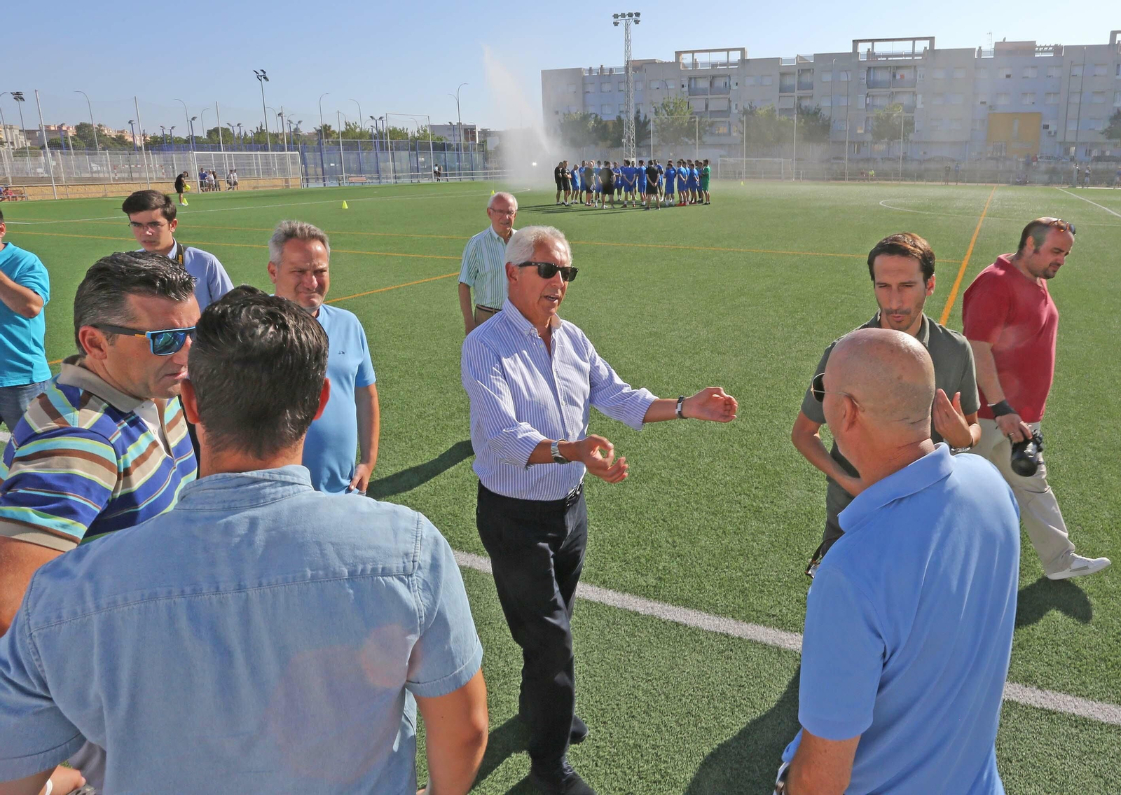 Imágenes del primer entrenamiento del  XerezDFC