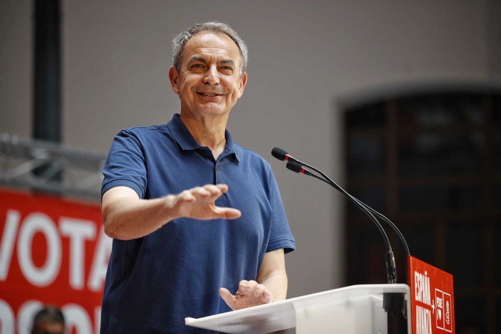 Imágenes del cierre de campaña del PSOE en Cádiz con Rodríguez Zapatero