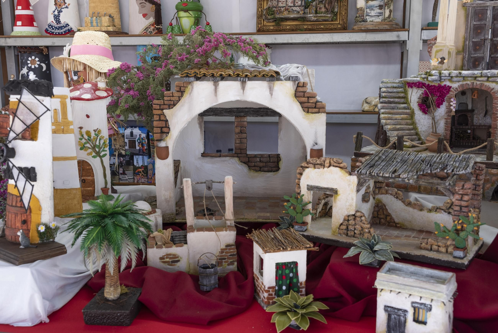 Fotos de las actuaciones y exposición de la Feria del Arte de San Roque 2025