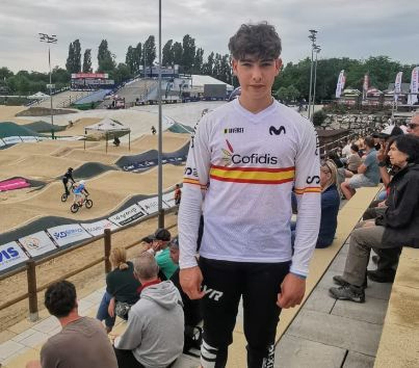 David Mendoza, en Italia con la selección española