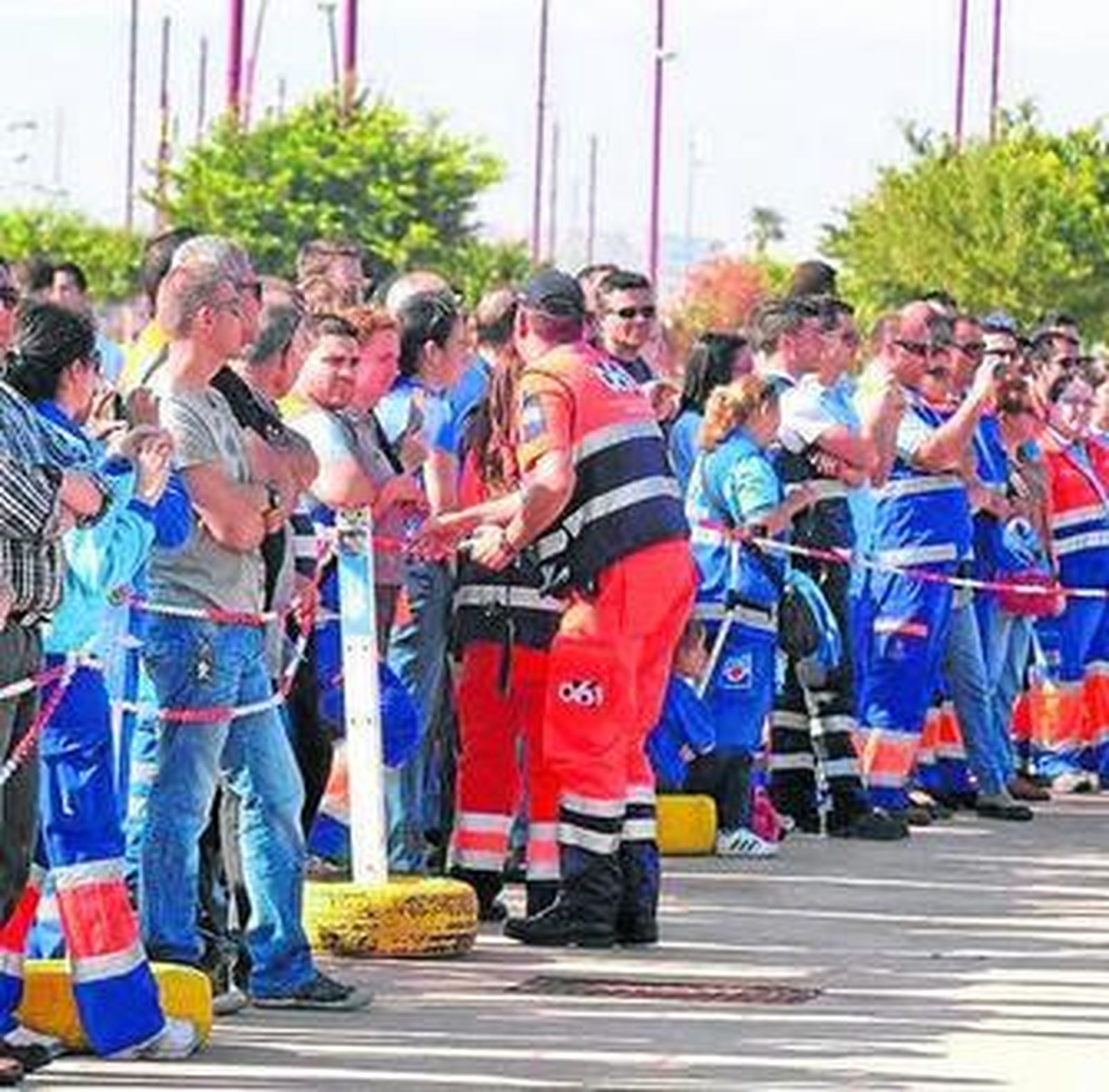 Un accidente con heridos, colofón de las jornadas de rescates