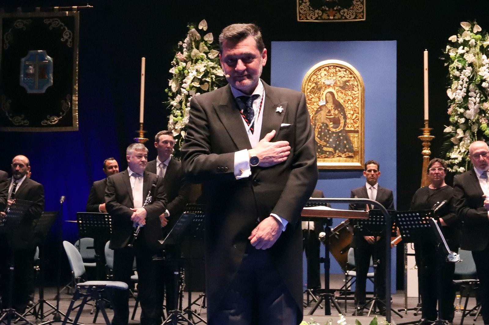 Imágenes del Pregón de la Semana Santa de Huelva 2021 de Eduardo Sugrañes