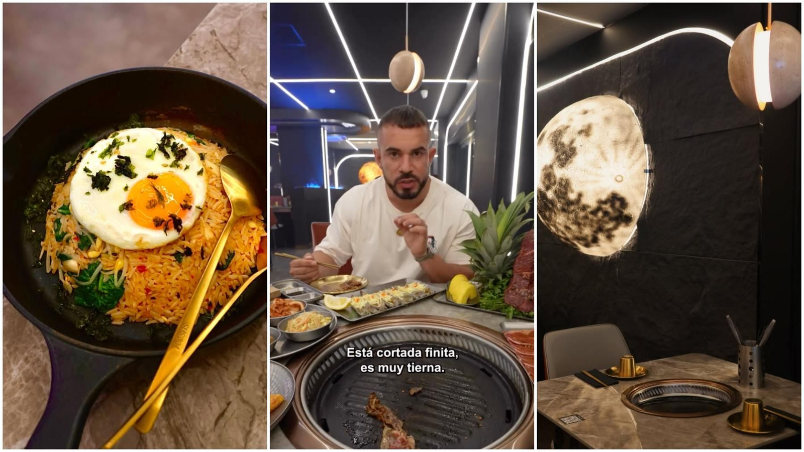 'Cenando con Pablo' en el restaurante Itaewon BBQ de Málaga.