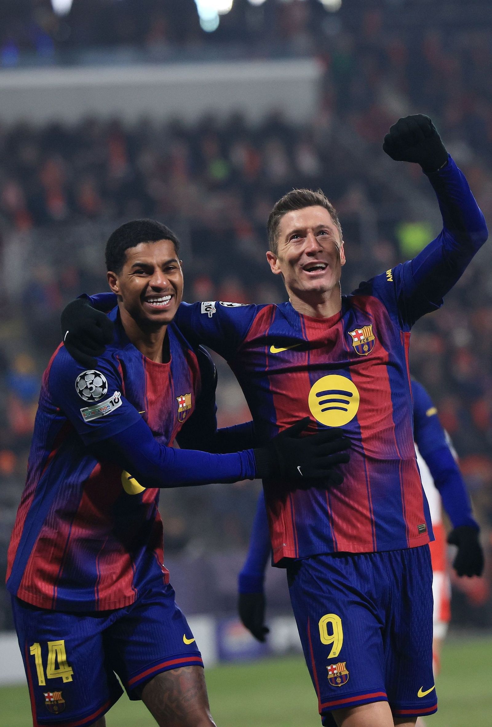 Las fotos del Slavia Praga-Barcelona