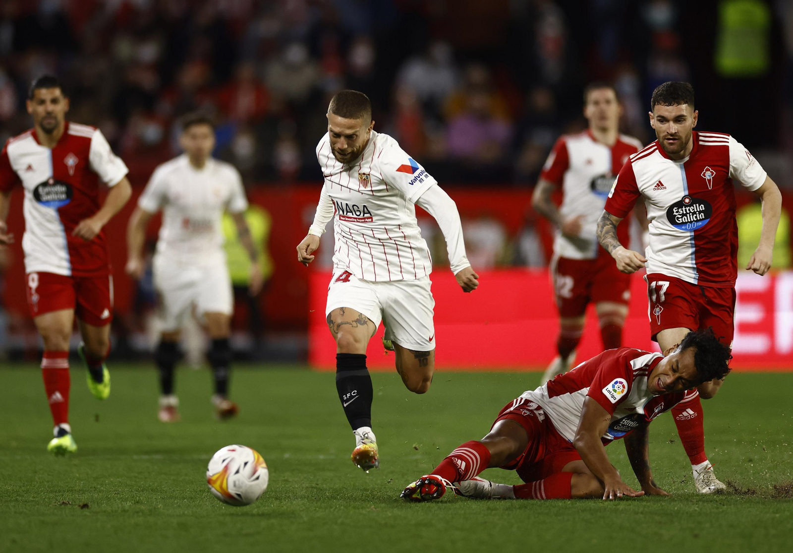 Las imágenes del Sevilla-Celta