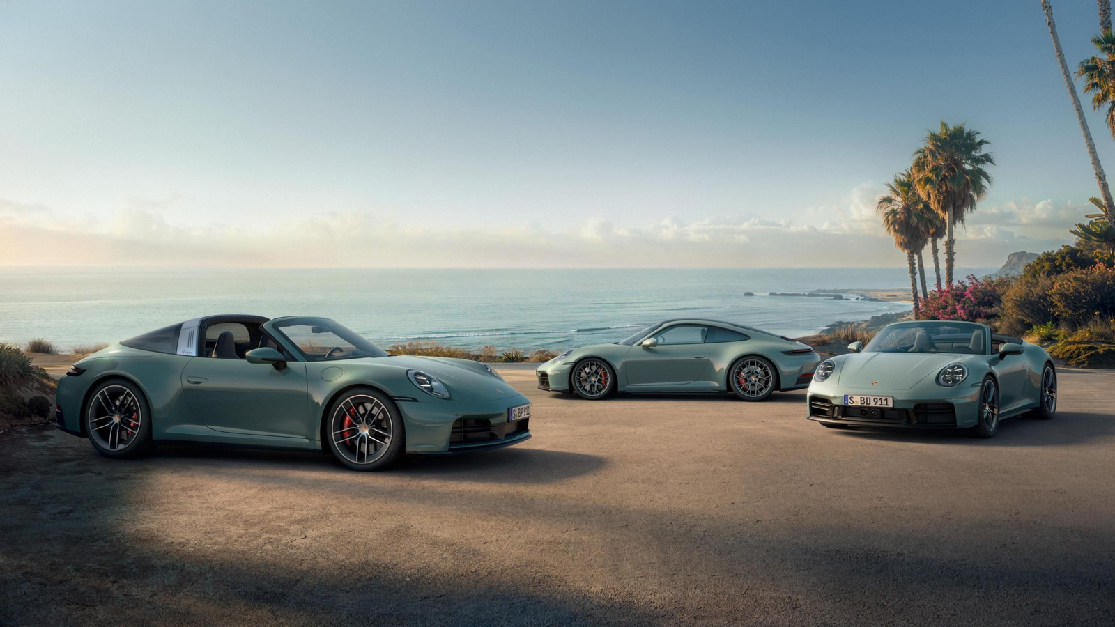 Porsche amplía la gama 911 con tres carrocerías para el Carrera 4S de 480 CV