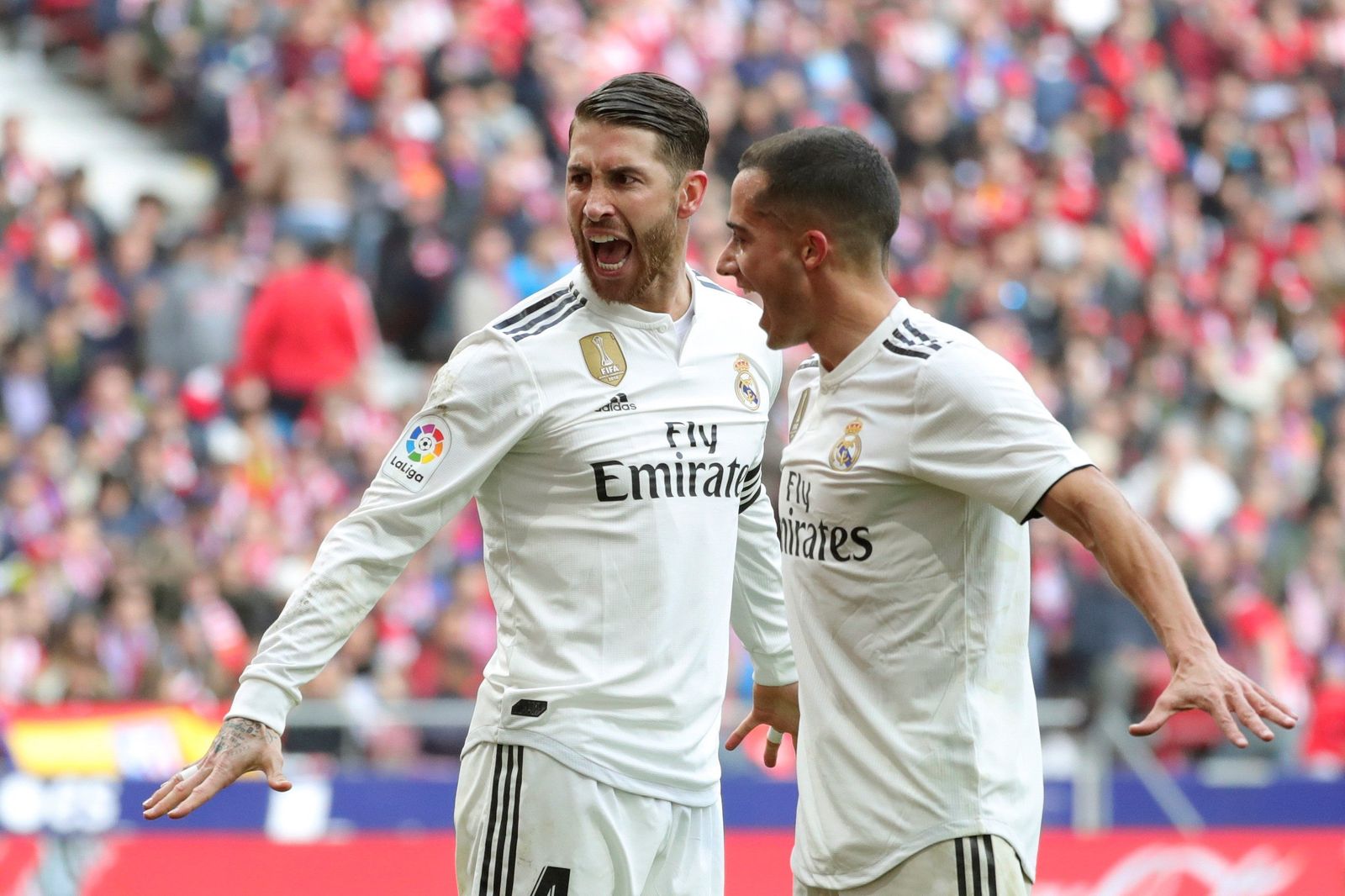 Las imágenes del Atlético de Madrid-Real Madrid