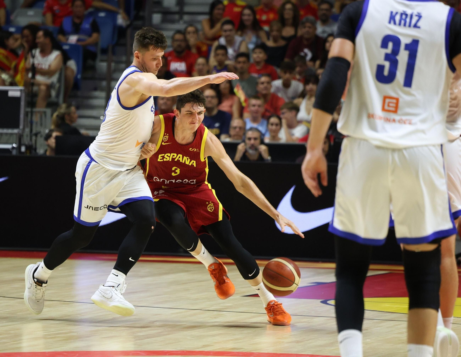 España-República Checa, en fotos