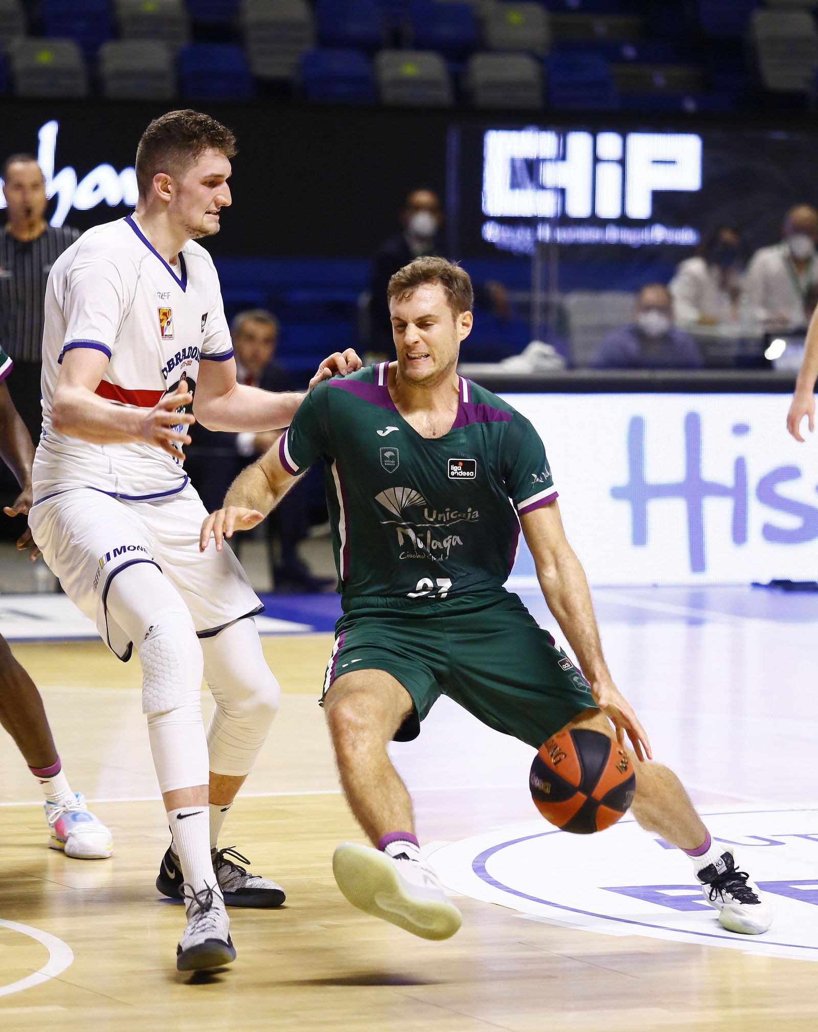 El Unicaja-Obradoiro, en fotos