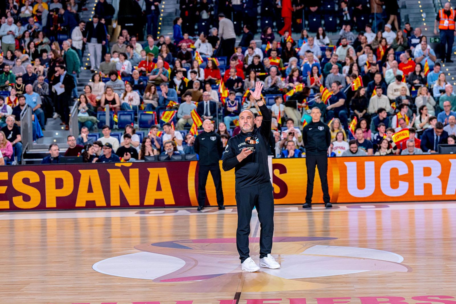 Las mejores fotos del España-Ucrania de baloncesto
