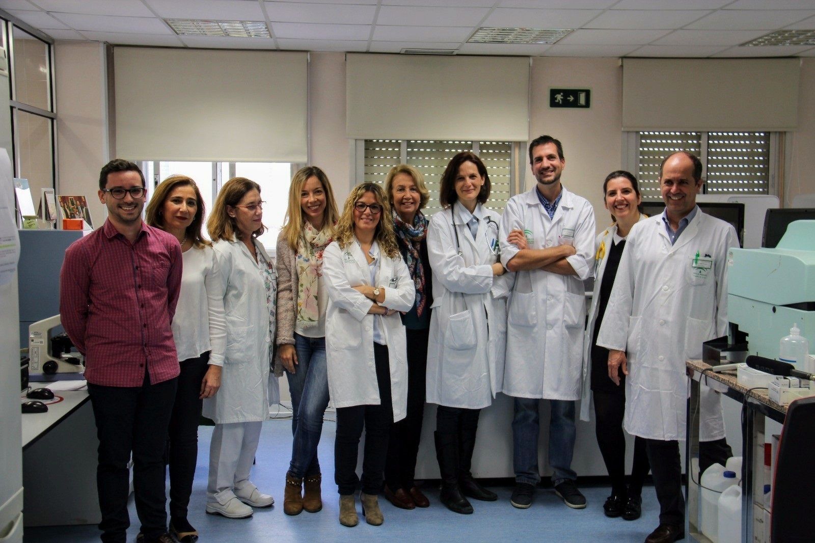 Imagen de los profesionales que forman el equipo de investigadores.